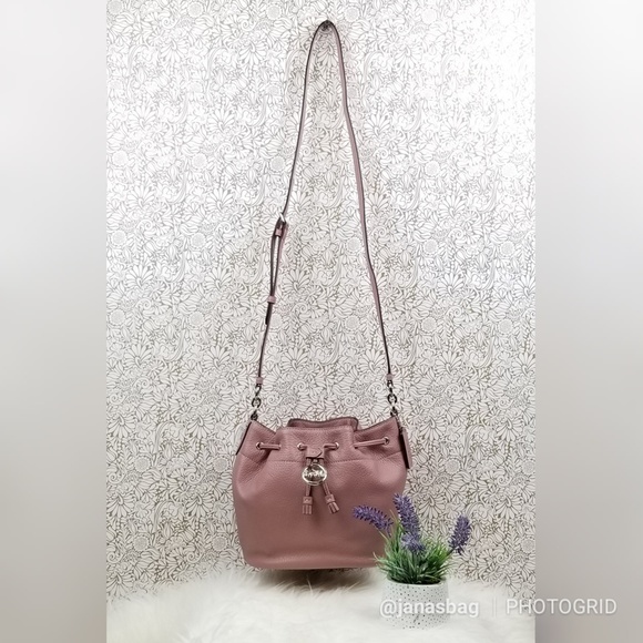 NEW! Coach Elle Drawstring Crossbody Pink - Picture 6 of 6